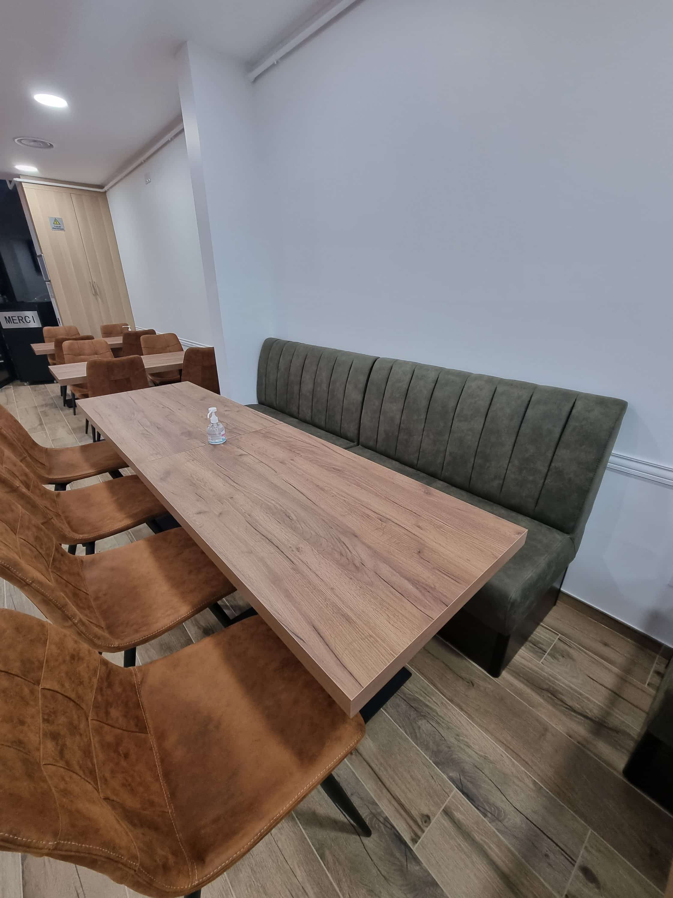 Plateau de table Stratifié 04 CHÊNE FONCÉ – Image 3