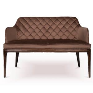 Banquette en tissus BENTLEY DOUBLE