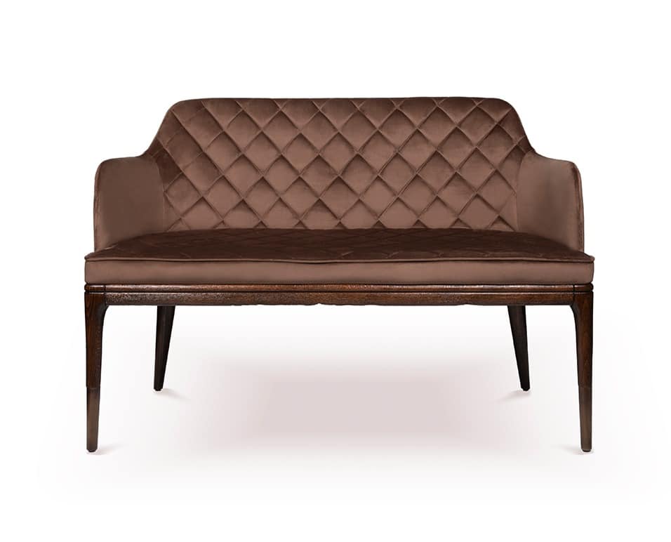 Banquette en tissus BENTLEY DOUBLE