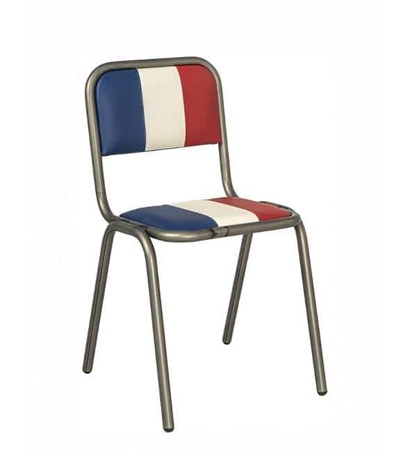 CHAISE TRICOLORE