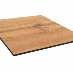 Plateau de table COMPACT COLORADO CHÊNE 65X65