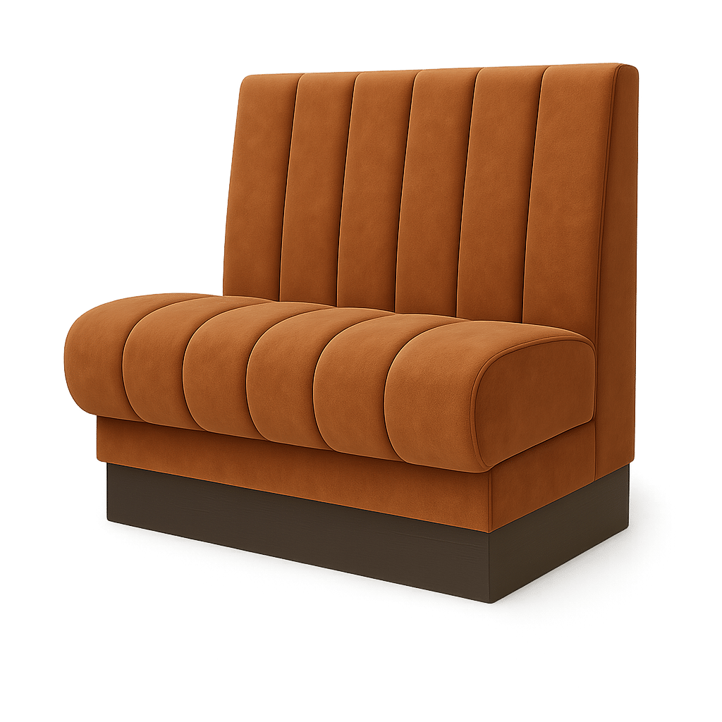 Banquette en velours AMERICAN DELUXE