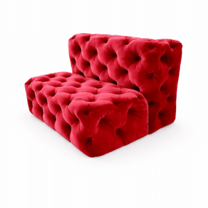 Banquette en velours RUBIS