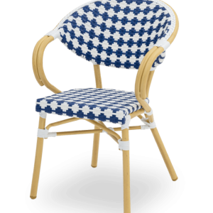 Fauteuil de terrasse PORTO + BLEU