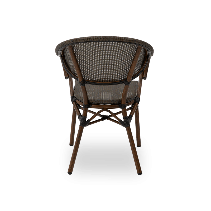 Fauteuil de terrasse PORTO MARRON – Image 3
