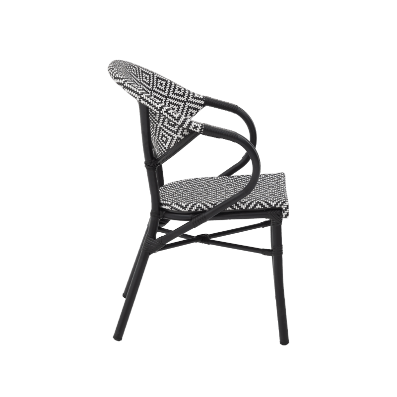 Fauteuil de terrasse PORTO NOIR – Image 2