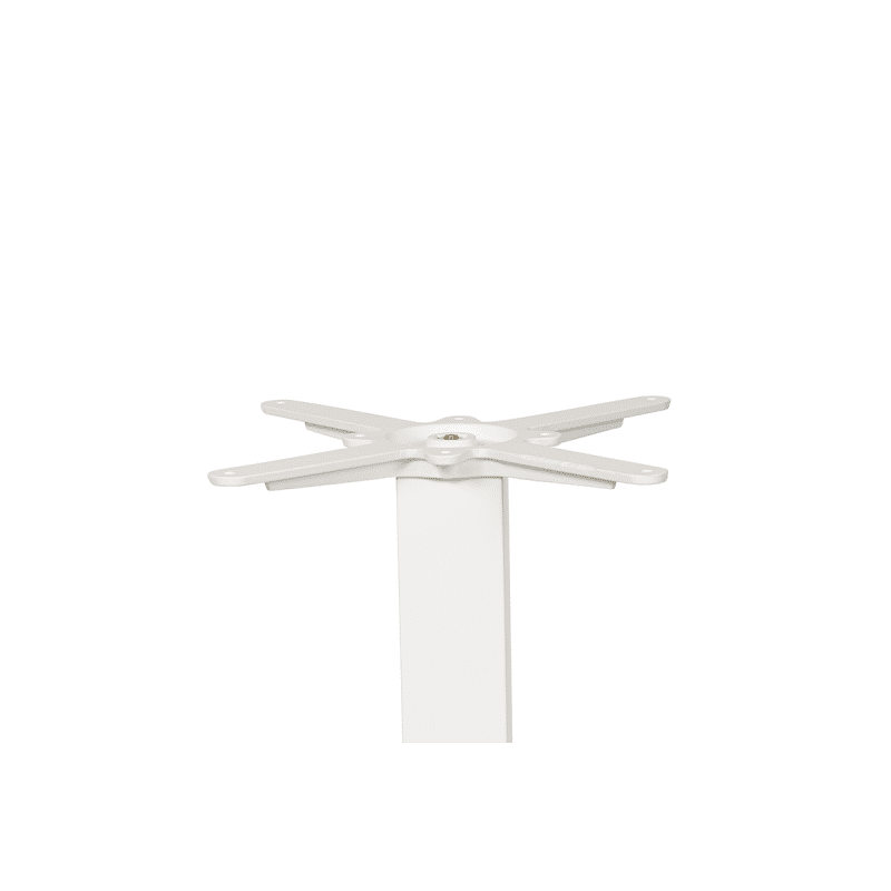 Piètement de table MX ALPHA BAR BLANC – Image 2