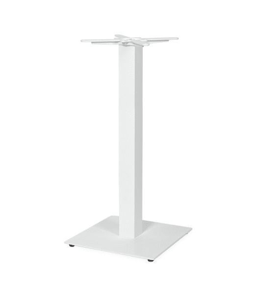 Piètement de table MX ALPHA BAR BLANC