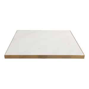 Plateau de table céramique OMC6O-Blanc