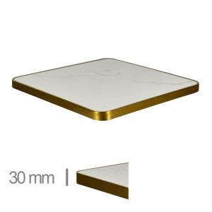 Plateau de table en marbre C60-Blanc