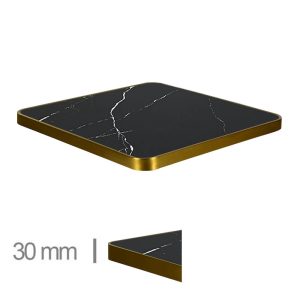 Plateau de table en marbre C60-Noir