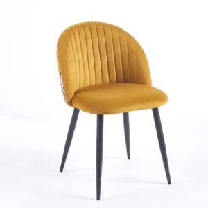Chaise fleurie de restaurant FLOWER